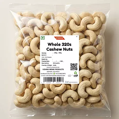Whole 320s Cashew Nuts-250g
