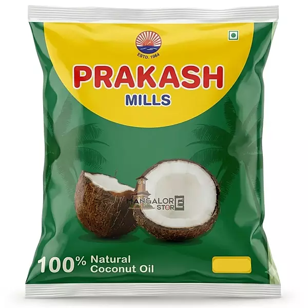 Prakash Pure Coconut Oil – Ideal for Cooking, Hair, and Skin