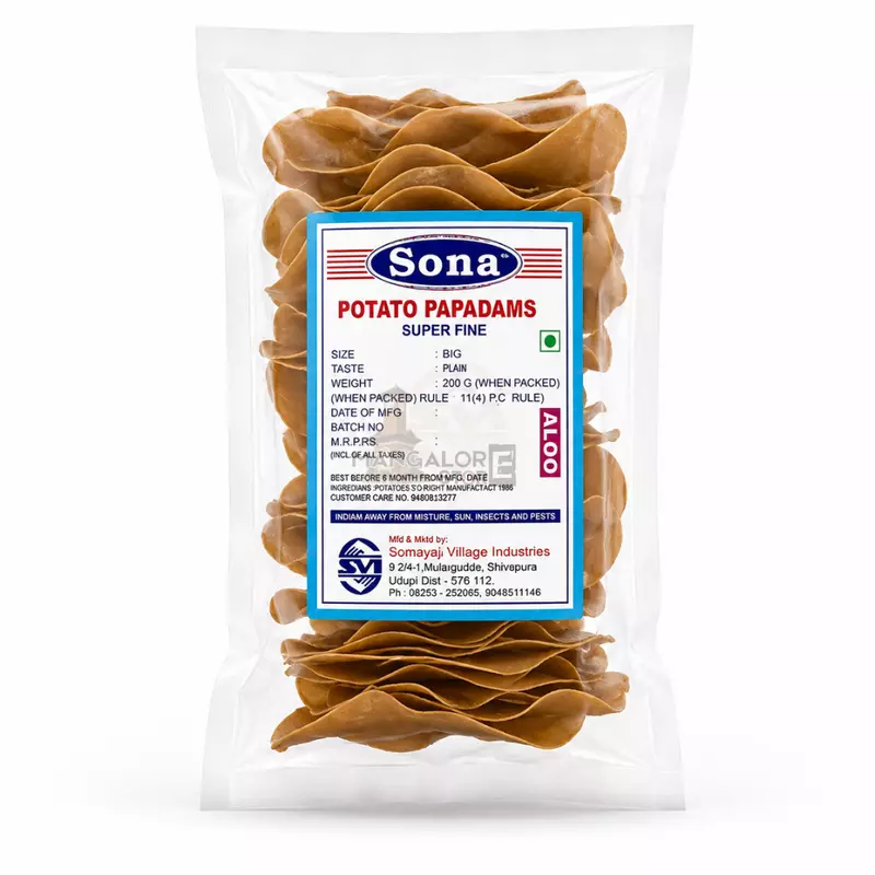 Sona Potato Papad