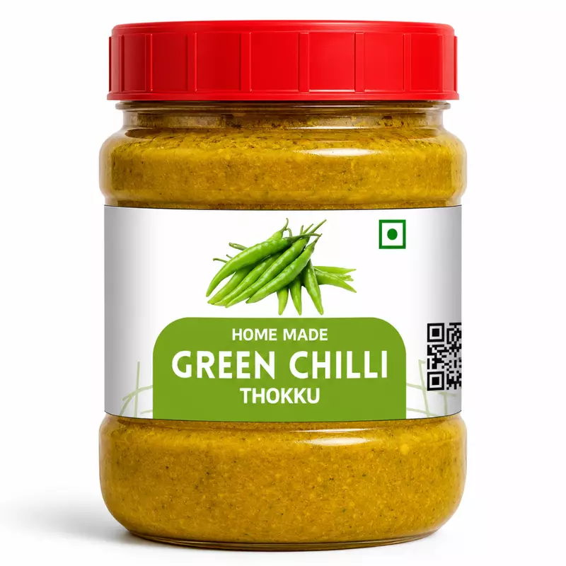 Green Chilli Thokku