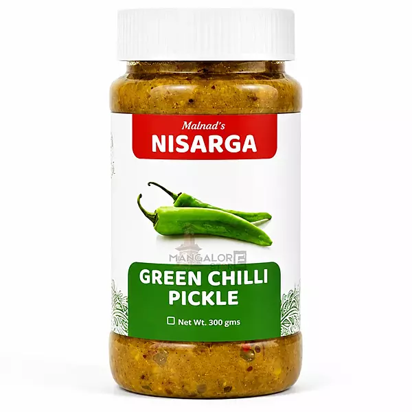 Nisarga Green Chilli Pickle
