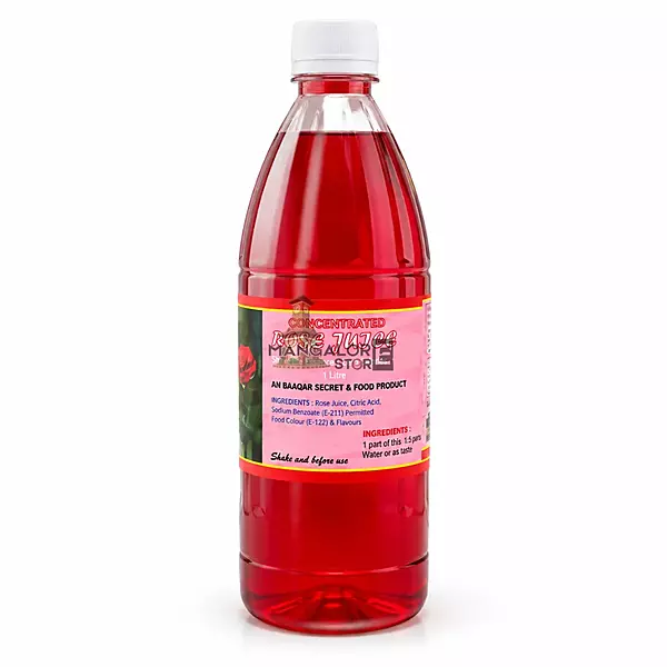 Sri Ashoka Concentrated Rose Juice | Natural Rose Syrup – 1kg