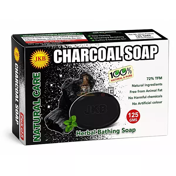 JKB Pure Charcoal Soap