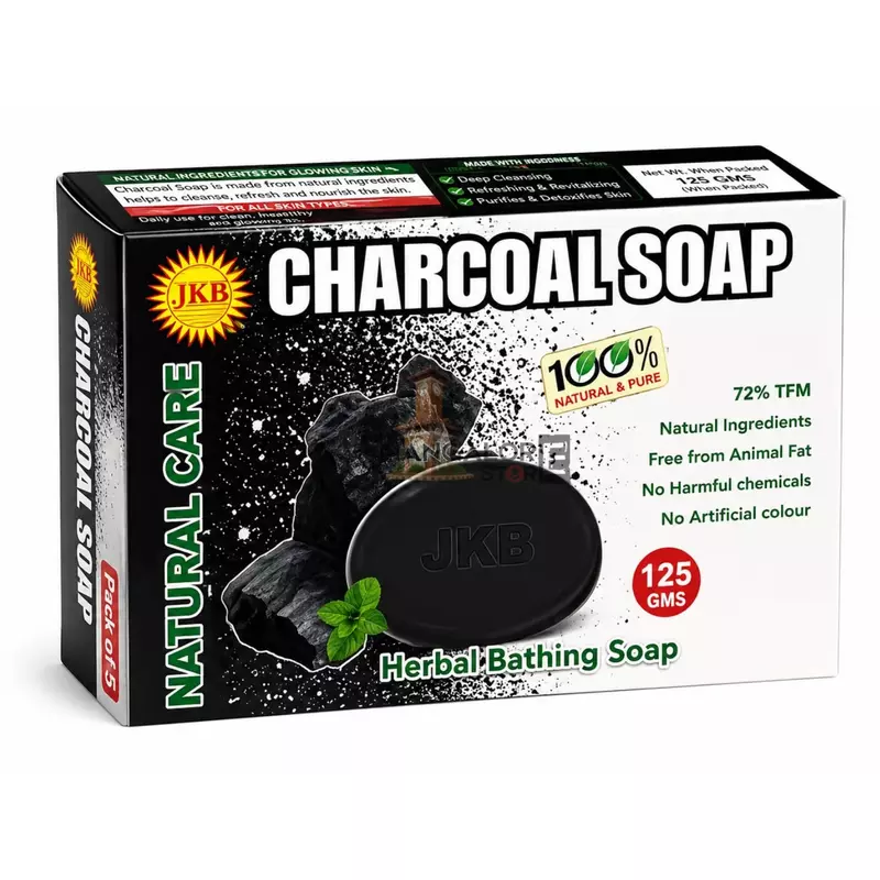 JKB Pure Charcoal Soap