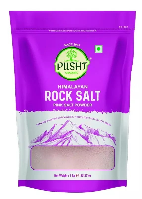 Pusht Organic Pink Salt Powder