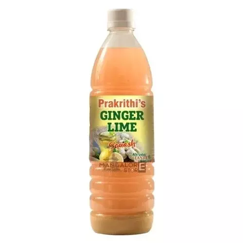 Prakrithi's Ginger Lime Squash