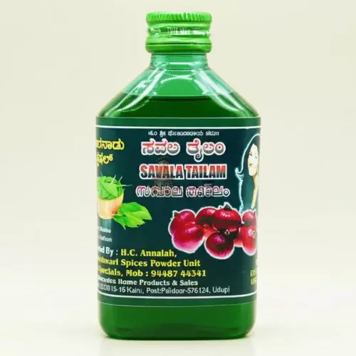 Savala Tailam – Onion Hair Oil for Hair Growth and Strength