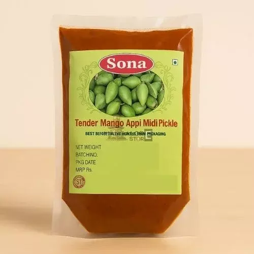 Sona Tender Mango | Appi Midi Pickle – Authentic Karnataka Style- 500g