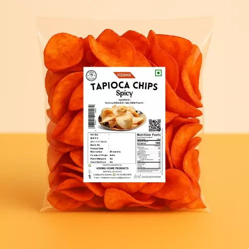 Vishnu Special Spicy Tapioca Chips