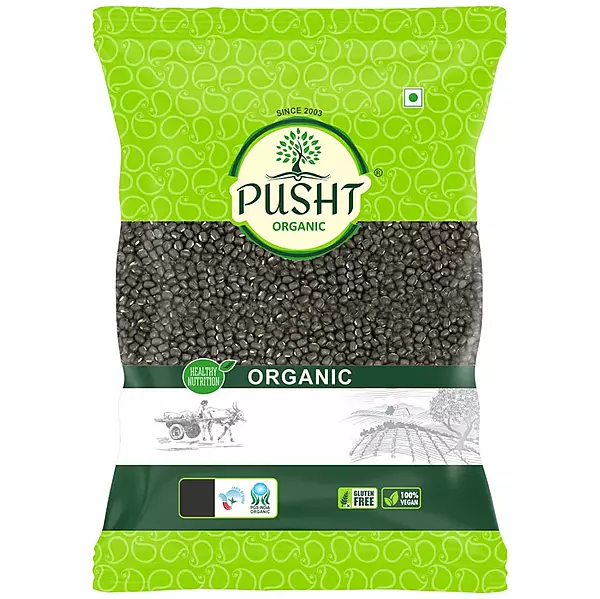 Pusht Organic Urad Dal Whole