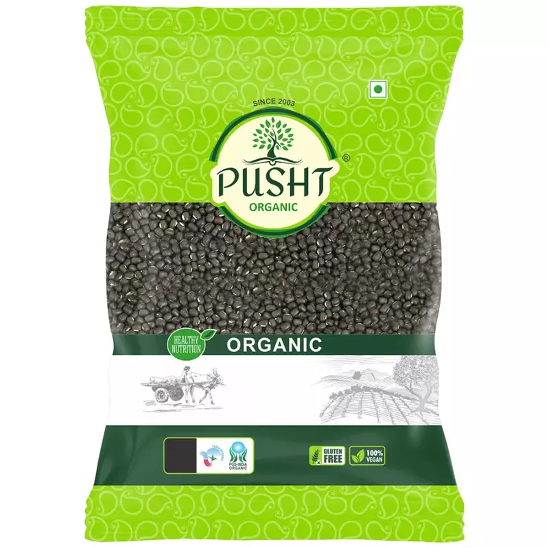 Pusht Organic Urad Dal Whole