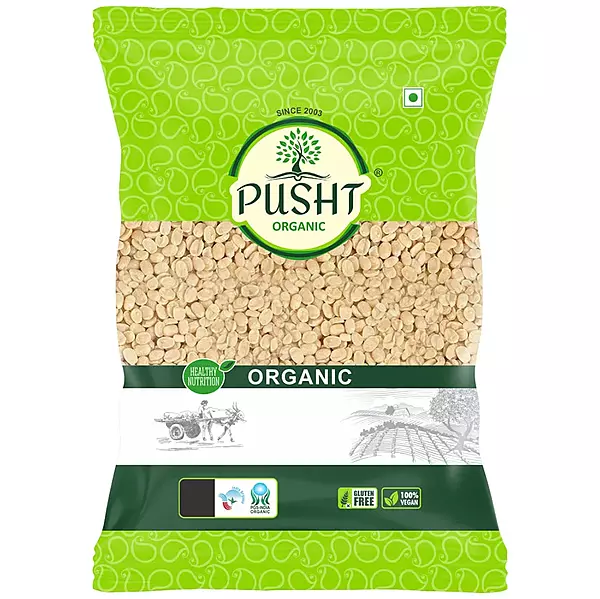 Pusht Organic Urad Dal Dhuli