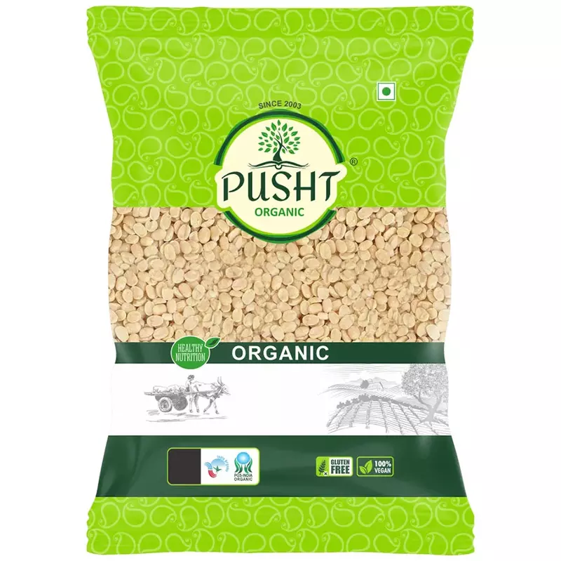 Pusht Organic Urad Dal Dhuli